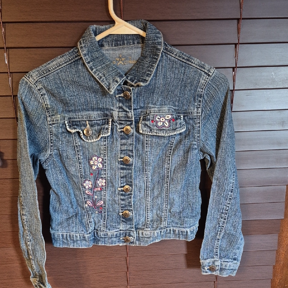 Arizona Jean Company Blue Denim Jacket